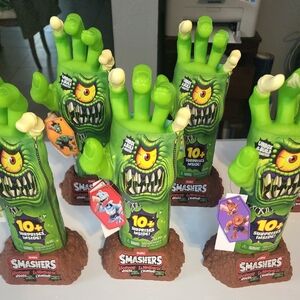 Brand New Sealed Zuru Smashers Horror House Make A Monster lot of 6